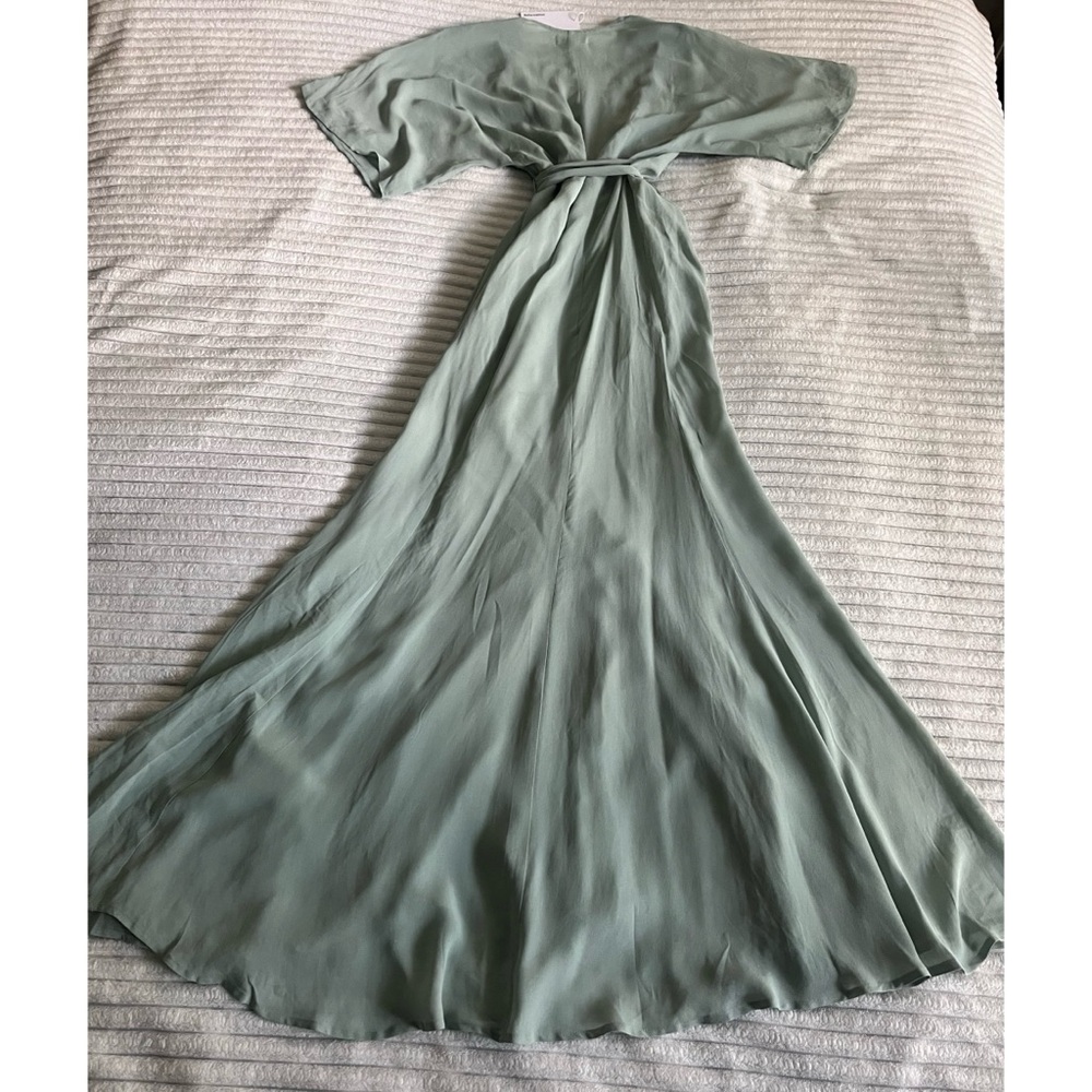 Reformation Winslow Dress in Celadon - Picture 7 of 12